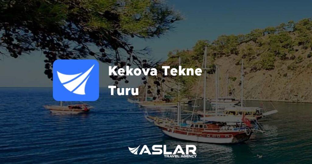 Kekova Tekne Turu